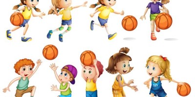 image clipart basket ball