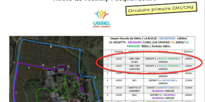 Circulaire CROSS Départemental UGSEL 2024 Anchin