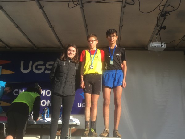 Anes Laabayar remporte le titre MG 2 aux championnats Nationaux UGSEL de cross-country